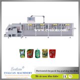 Automatic Zipper Doypack Stand up Pouch Filling Sealing Packing Machine