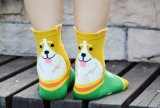 Unisex Animal Cat Dog Pattern Casual Socks Cartoon