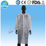 PP SMS PP+PE Hospital Gown Lab Coat with Ce Certificate