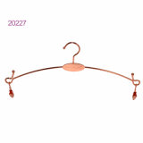 Rose Gold Metal Beachwear Hanger with Clips