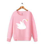 Custom Printed Pink Cotton Fleece Kid Hoody Pullover Children Sweatshirt