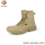 Suede Cow Leather Military Combat Boots of Two Colours (WTB041)