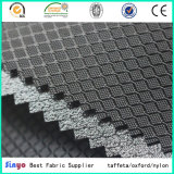 100% Polyester PU Coated 400d Jacquard Grid Fabric for Backpack