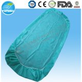 Nonwoven Bed Cover with Tie on/Elastic for Beauty Salon