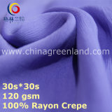Rayon Crepe Bulk Fabric for Chiffon Blouse Garment (GLLML437)