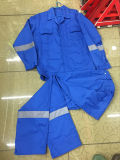 Hot Sale Blue Color Safety Coverall for Protecting Workers