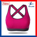 Best Sublimation Red Color Women Sports Bra Wear