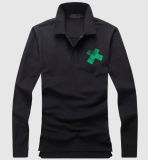 Custom Quality Pique Long Sleeve Polo T Shirt