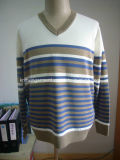 Men Oversized Cotton Spandex Basic Pure Color Sweater (202)