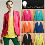 Fashion Candy Colors Professional Outwear Women Coat (MU6626)
