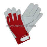 Leather Garden Gloves Ladies Gardening Work Glove