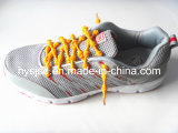 Yellow Elastic Shoelace with Knot System