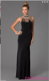 Halter Jeweled Neckline Evening Prom Dress Pd14021 (PD14021)