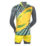 Mens Sleeveless Volleyball Jersey Volleyball Uniform with Quick Dry Material