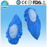 Blue Protective Anti-Slip Nonwoven Shoe Cover