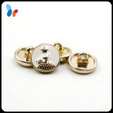 Epoxy Enameled Shiny Metal Button for Jackets