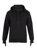 Mens Spacer Zip-up Hoodie with Pocket & Hand Straps