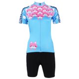 Short Sleeve Customized Quick Dry Sports Wear for Summer Fashion Cycling Jersey