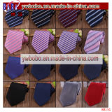 Printed Ties Jacquard Woven Stripe 100% Silk Men's Tie (B8151)