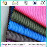 Jacquard Two Tone Cationic Ripstop Fabric with Transparent PVC Coating