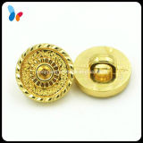 Plating Gold Color Plastic ABS Sew on Button for Fashion Clothes