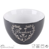 11.4cm Silk Screen Stoneware Ceramic Bowl Cheap Price