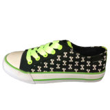 Good Prices Colorful Custom White Star Printed Kids Canvas Shoes