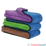 Dual-Pile Plush Microfiber Auto Detailing Towels