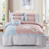 Embroidery Patchwork Quilt Cover Bedsheet Home Textile