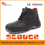 Middle Cut Industrial Safety Shoes Genuine Leather Safety Boots Price