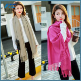 High Quality Scarves Long Style Lady 100% Cashmere Scarf