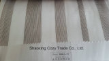 New Popular Project Stripe Organza Voile Sheer Curtain Fabric 008257