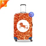 Polyester Animal Luggage Bag Cover with Zipper Closure