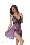 Fashionable Luxuriant Sex Appeal Purple Women Underwear