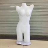 White Light Torso Mannequin Half Body Female Dummy for Underwear Display