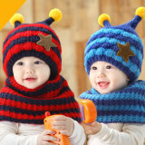 Wholesale Cute Knit Warm Beanie Baby Hats and Scarves
