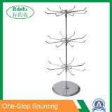 Countertop Revolving Display Stand - 3 Tier Rotating Jewelry Metal Stand