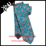 Hand Made 100% Silk Printed Tie Paisley for Men
