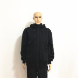 Black Fireproof Safety Polar Fleece Anti-Fire Workwear for Man