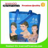 Blue Eco-Friendly PP Non Woven Advertisement Waterproof Shopping Bag