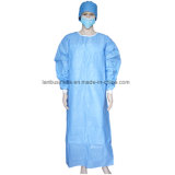 Reinforced SMS Breathable Surgical Gown with Knitted Cuffs