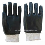 PVC Coated Rough Surface Safety Working Gloves