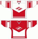 Customized Kontinental Hockey League Spartak Moscow Hockey Jersey