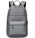 Cheap Laptop Canvas PU Shoulder Backpack Sh-16061401