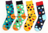 Happy Socks Unisex Cotton Dots Fashion Long Socks