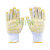 PVC Dotted Cotton Gloves, Cotton Gloves, Cotton Knitted Gloves Dotted Glove
