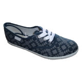 Printed Casual Canvas Shoes with Full Size