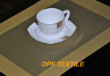 Colorful PVC Table Mat with Woven Design (DPR6004)