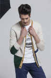 100%Cottonl V-Neck Assorted Colors Knit Men Cardigan with Button