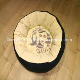 2018 New Round Cushion Pet Products Non-Woven 100% Polyester Cat Pet Dog Bed Cushion